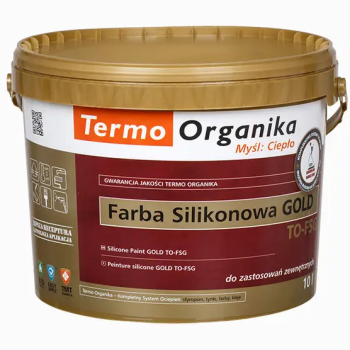 TO-FSG Farba silikonowa GOLD Termo Organika gr.kolory : PA..  op.10 L